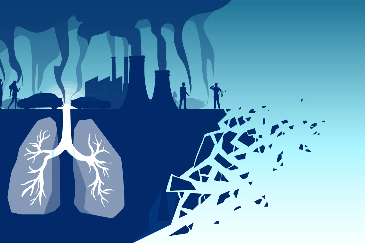 A study found long-term exposure to air pollution can impair the lungs' ability to effectively fight against respiratory infections
