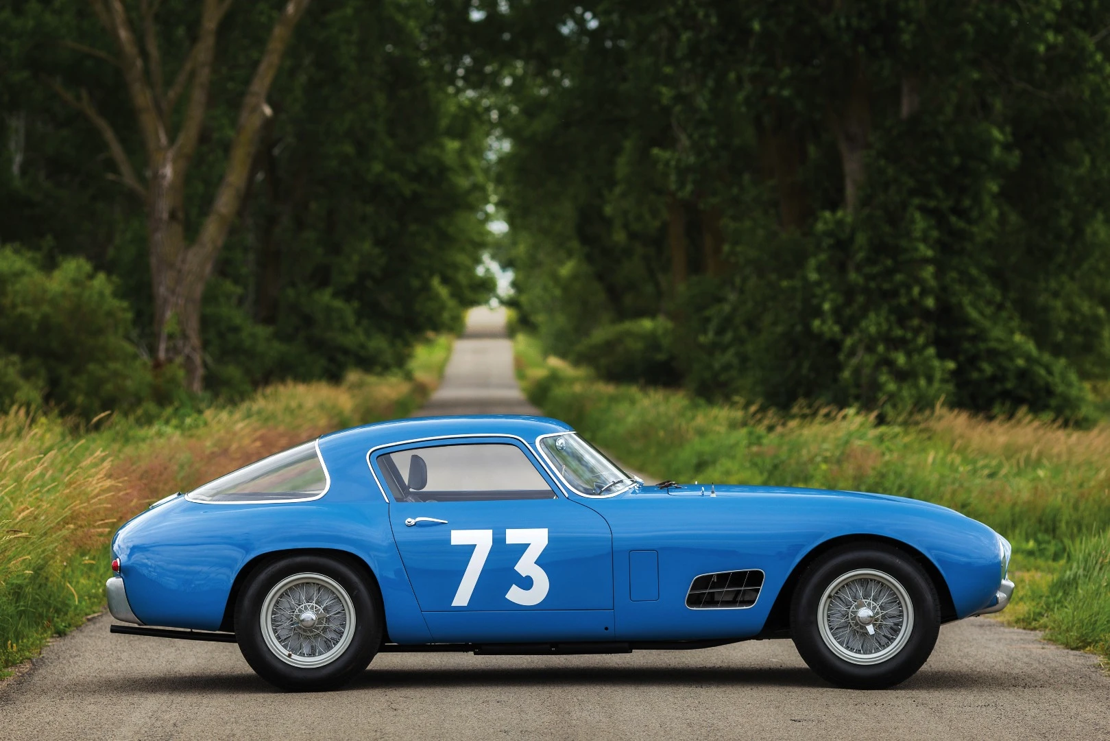 Only 77 of Ferrari's "Tour de France" models were ever built, with every one sold in the last five years fetching more than $3,000,000 and the two most recent highlights being a 1956 model which sold for £4,872,000 ($7,862,554) in London last September, and a similar car which fetched $6,710,000 during Monterey Car Week in 2012. This isn't just any Tour de France model, though – this is the 1956 Ferrari 250 GT Berlinetta Competizione 'Tour de France' that gave the model its name through winning the 1956 Tour de France Auto, France's equivalent to Italy's Mille Miglia or Sicily's Targa Florio. The car is one of only seven Scaglietti-bodied first-series competition berlinettas, but in historical terms, it is even more significant because it was owned and raced by one of motorsport's larger-than-life figures, the Marquis Alfonso de Portago.