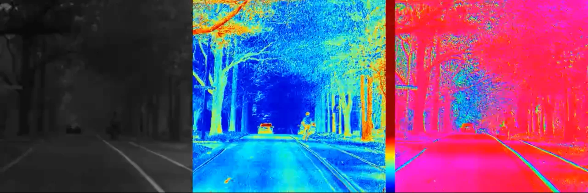 The technology can see hazards invisible to normal cameras in hazy conditions