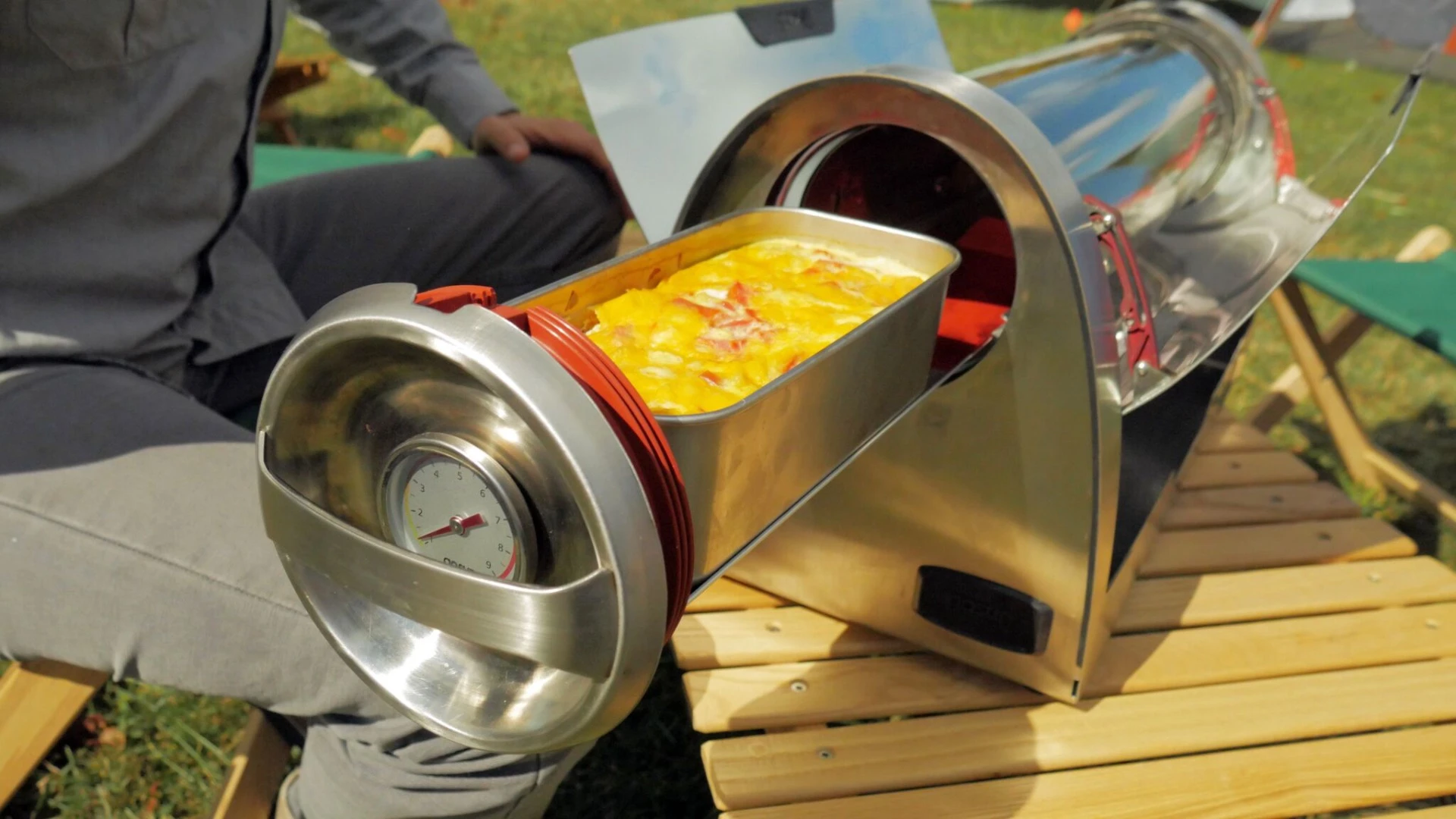 Despite its heft the larger Grill model is still relatively portable