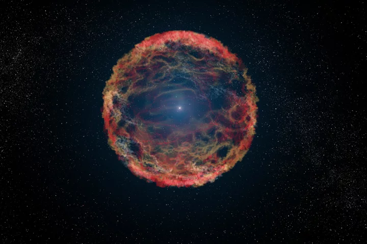 A star accompanying a supernova in close orbit has been discovered using NASA's Hubble Space Telescope (Image: NASA/STScI)