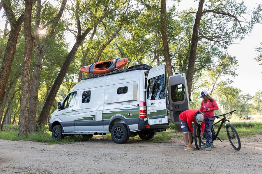 Loading the Winnebago up for a multi-day adventure