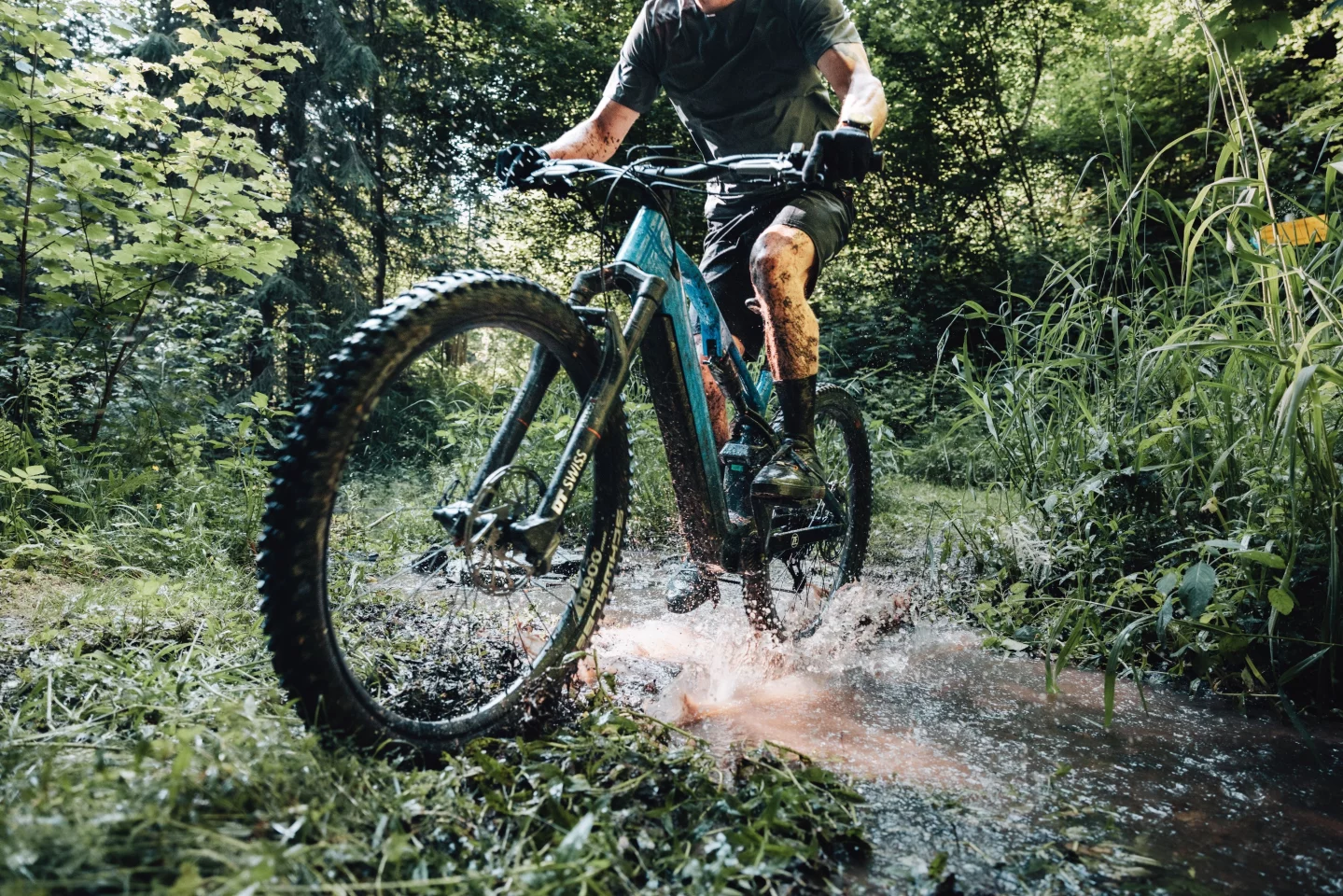 The new "Wet" profile in ZF's Bike Eco System reduces power and adjusts output for slick, tricky terrain