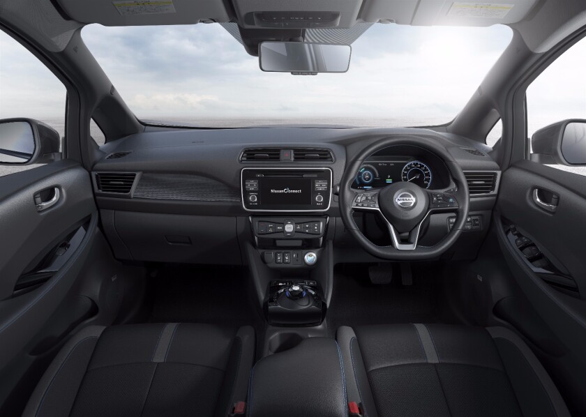 Behind the wheel of the new Nissan Leaf