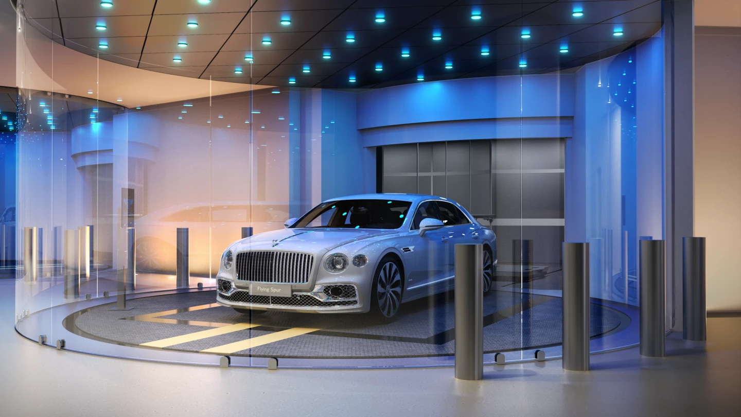Bentley Residences will include four car elevators