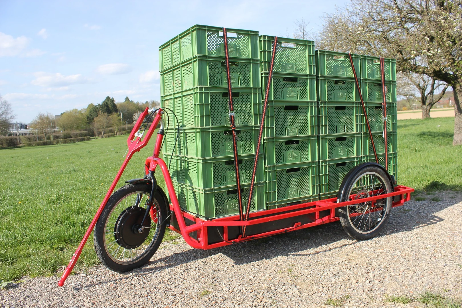 Loaded up and ready to ride
