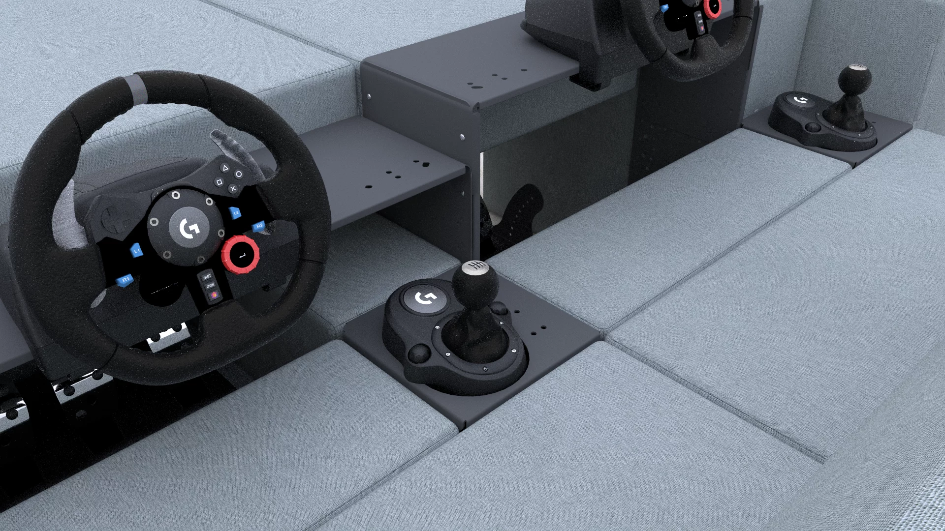 A bunch of accessories also means, gamers can create their ideal gaming station