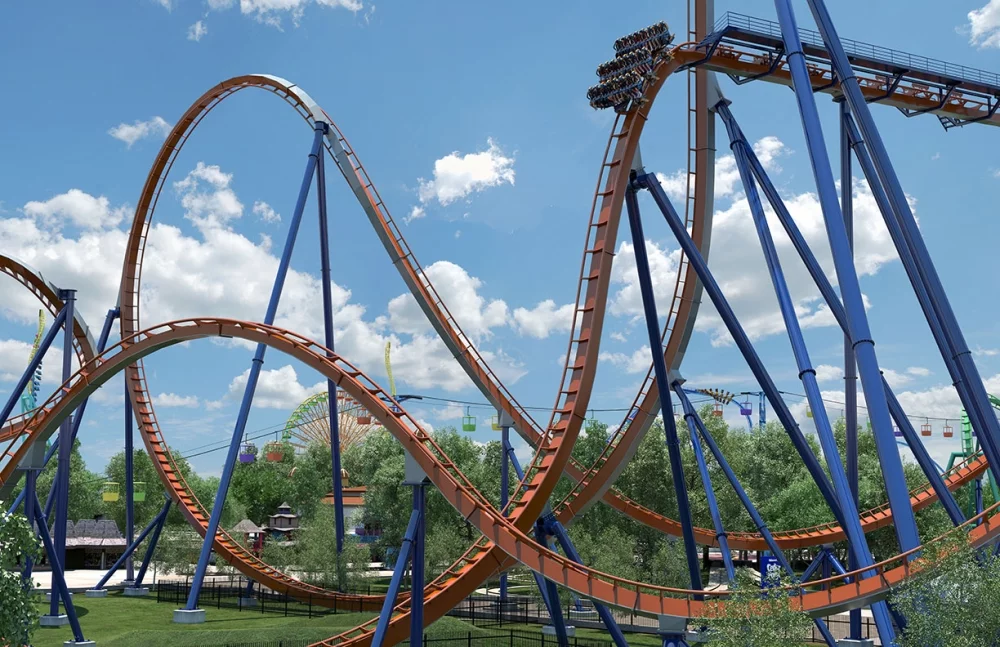 Valravn will be 223 ft (68 m) tall