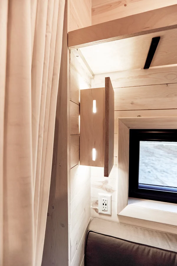 The Draper is lit by LED lighting