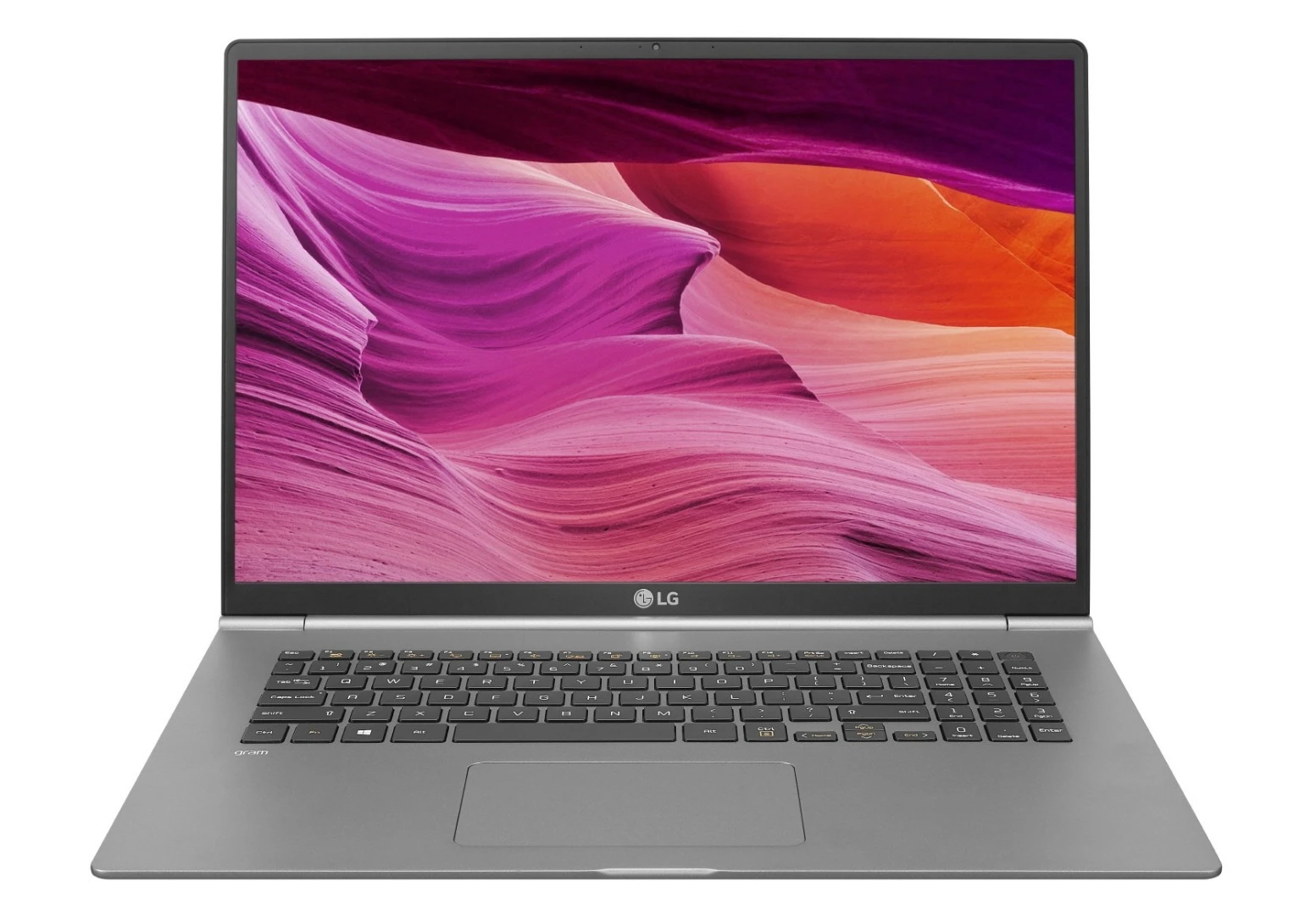 The LG gram 17 tips the scales at just 1.34 kg