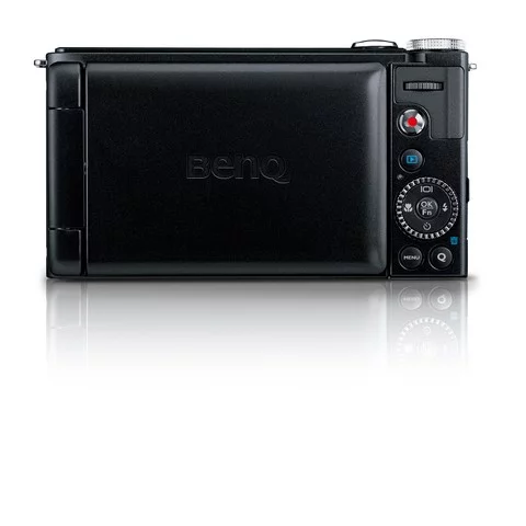 A thumb wheel on the rear of the BenQ G1 allows for dialing through commonly used features and controlling manual settings