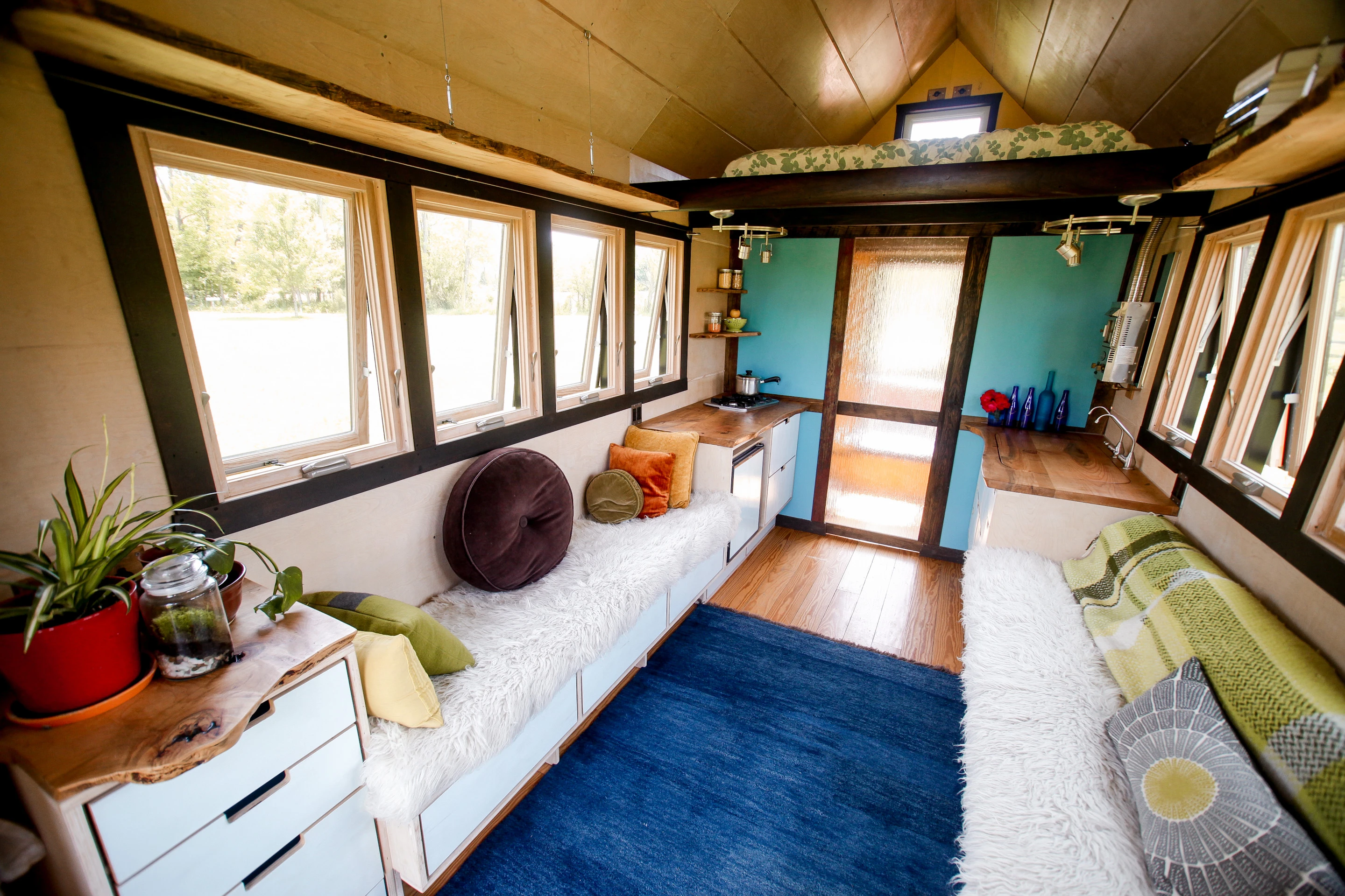 Pocket Shelter's interior