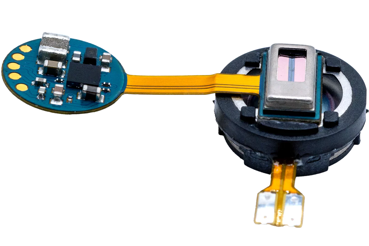 The Cowell here serves as a high-resolution tweeter for a two-way module that also rocks a 9-mm woofer