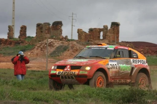 Mitsubishi's Luc Alphand/Gilles Picard