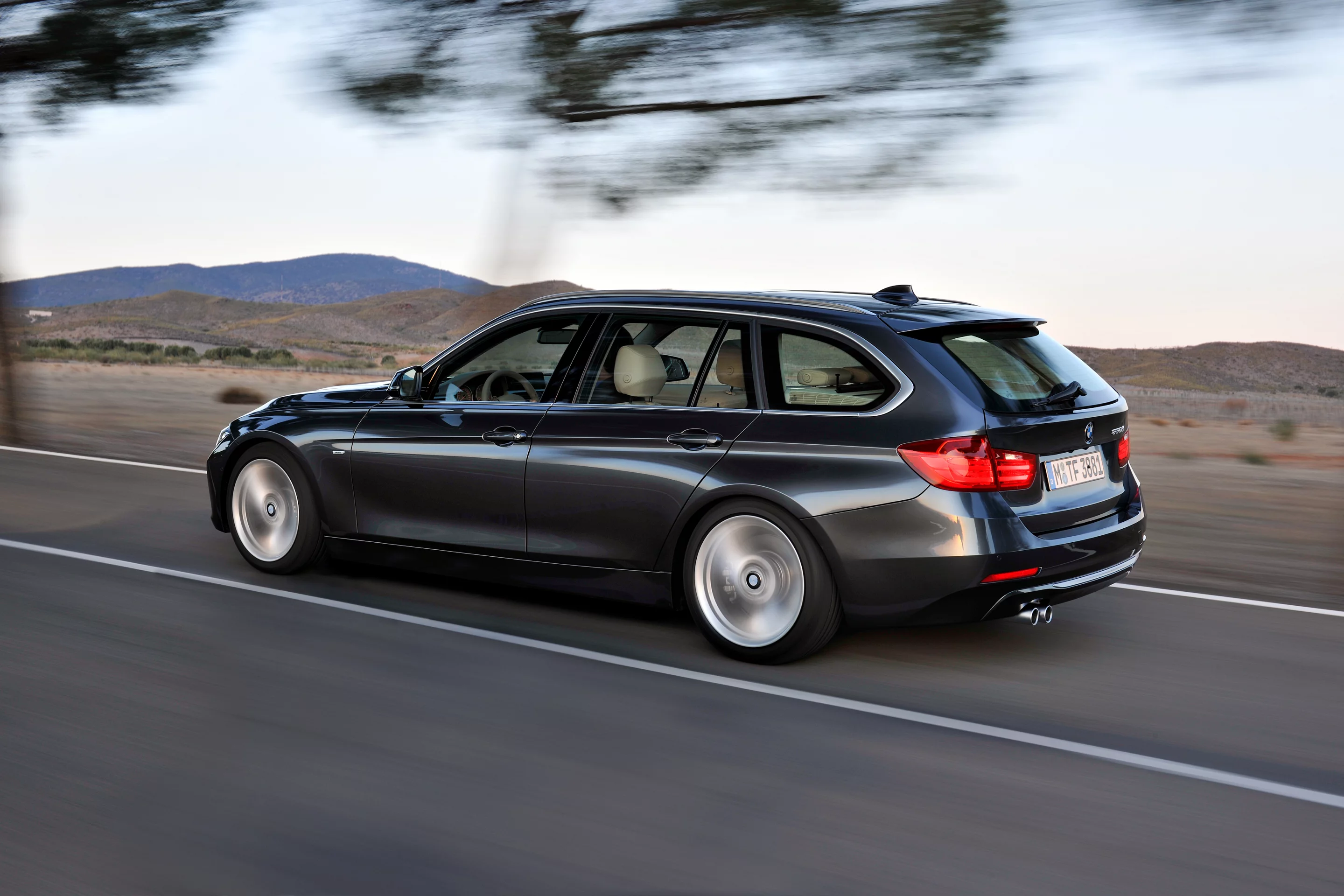 The new (F30) 3 Series Touring 330d from BMW
