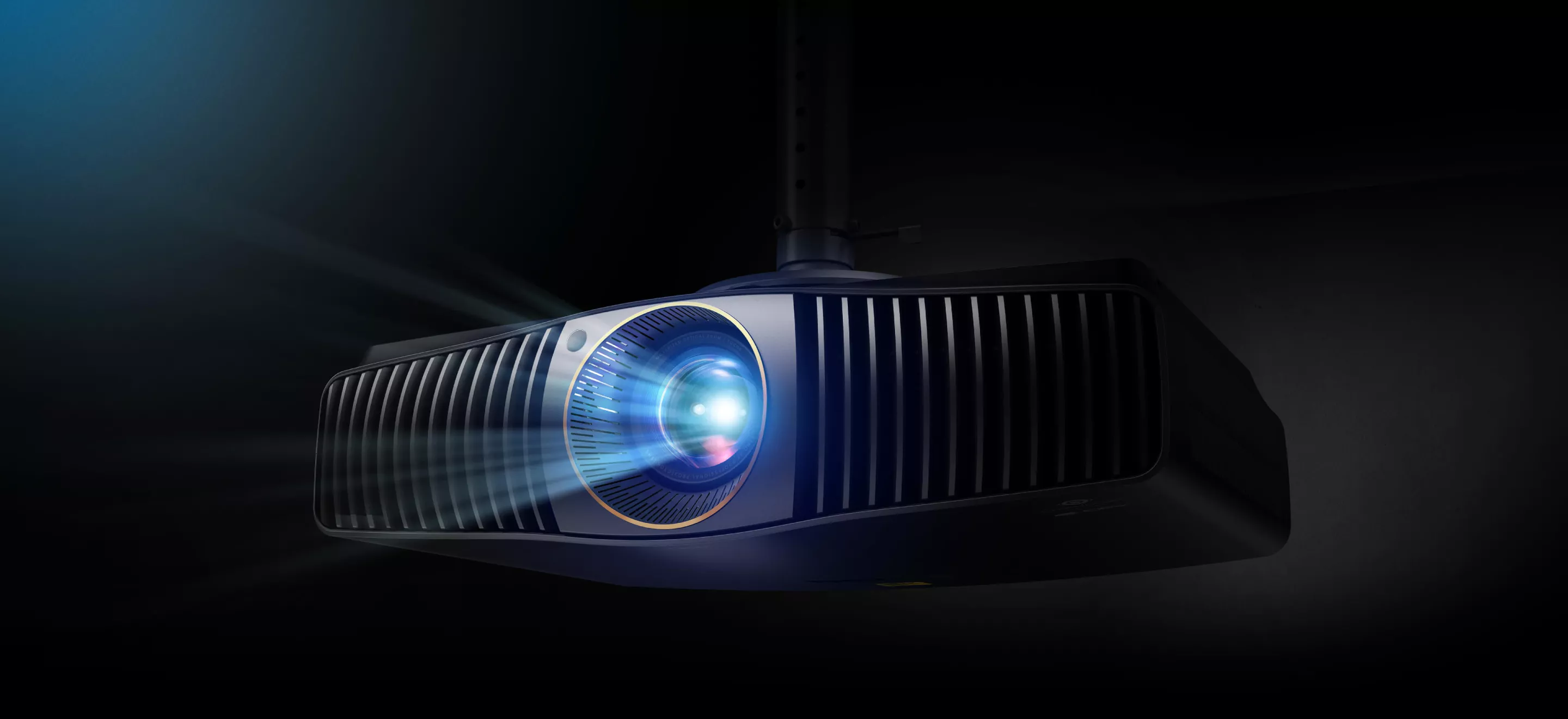 The W5850 4K laser projector sports a shorter-throw lens than its predecessor, so can find a home in smaller home theaters