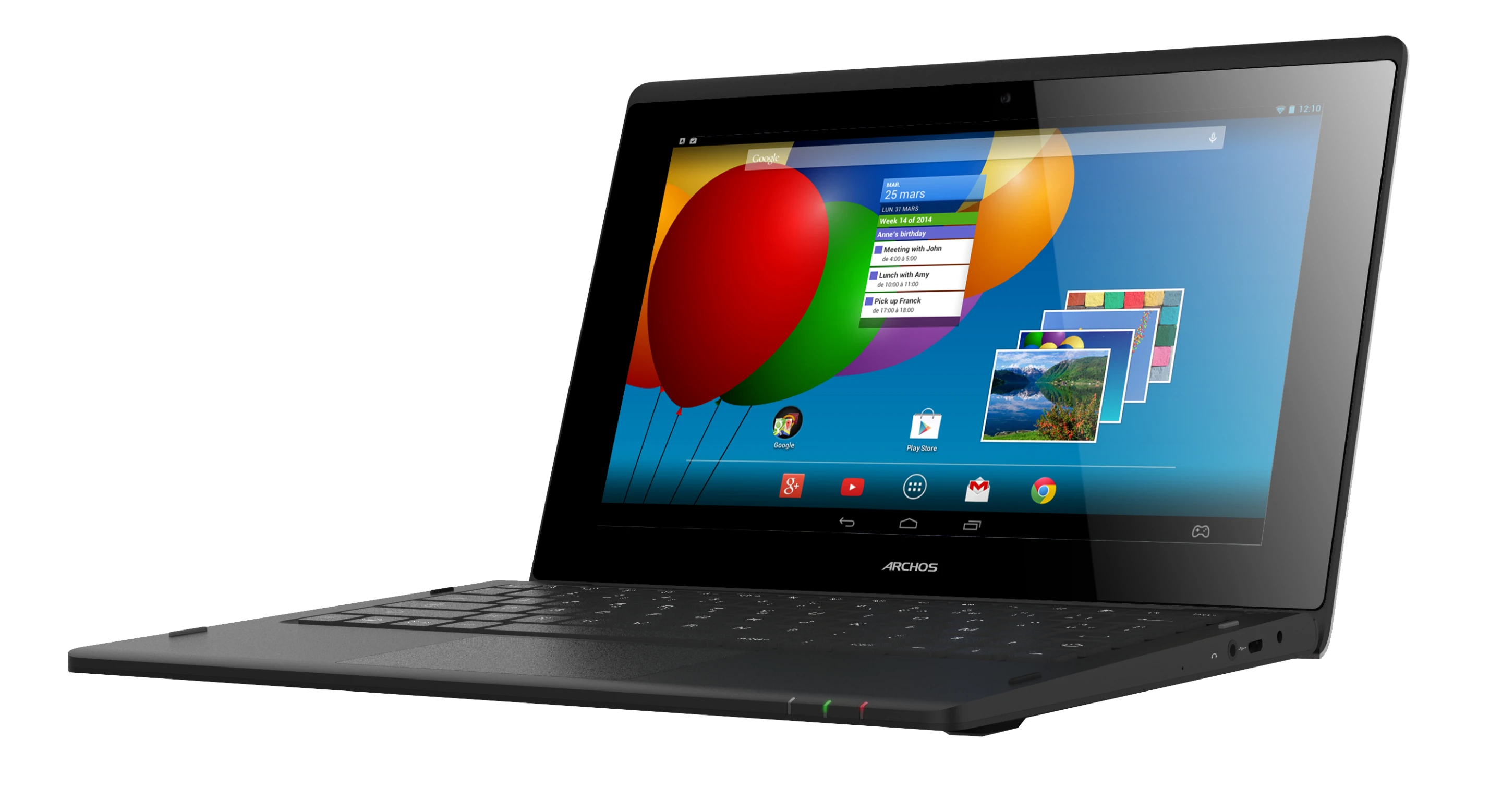 The 10.1-inch ArcBook Android netbook from Archos