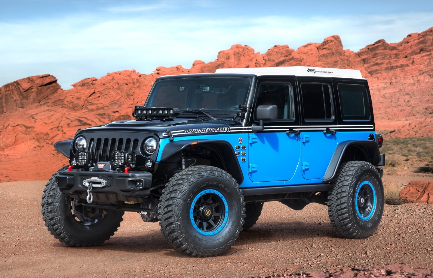 The Luminator is the brightest Jeep we've seen in years