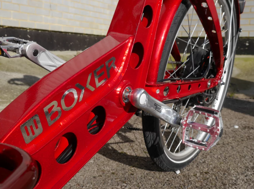 The new electric-assist platform includes a torque sensor