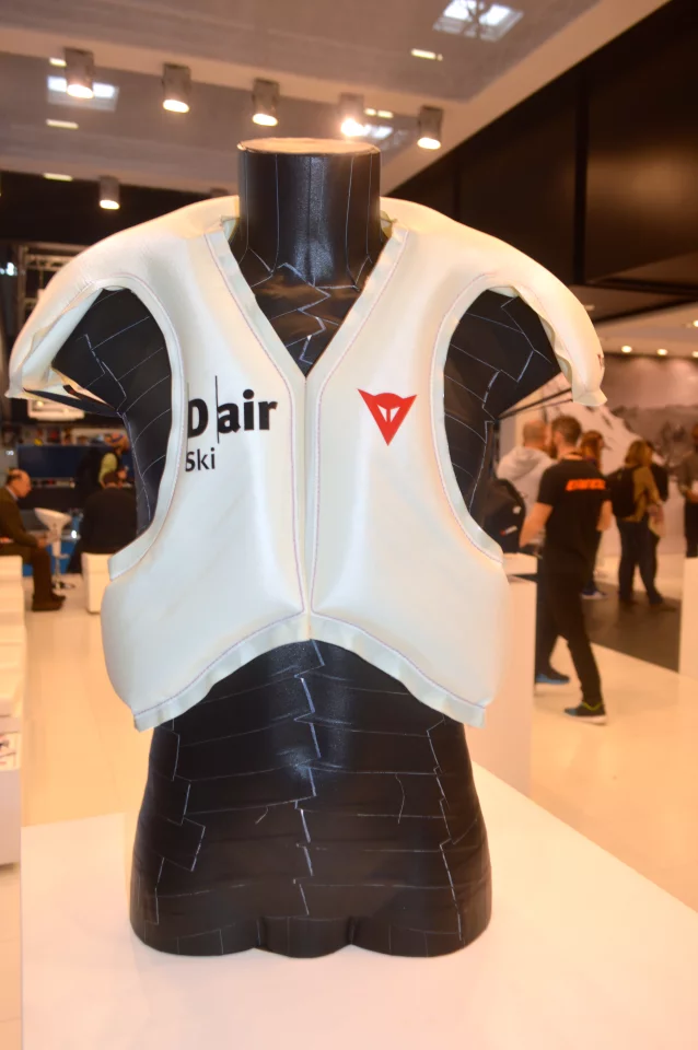The Dainese D-air Ski at ISPO Munich 2014