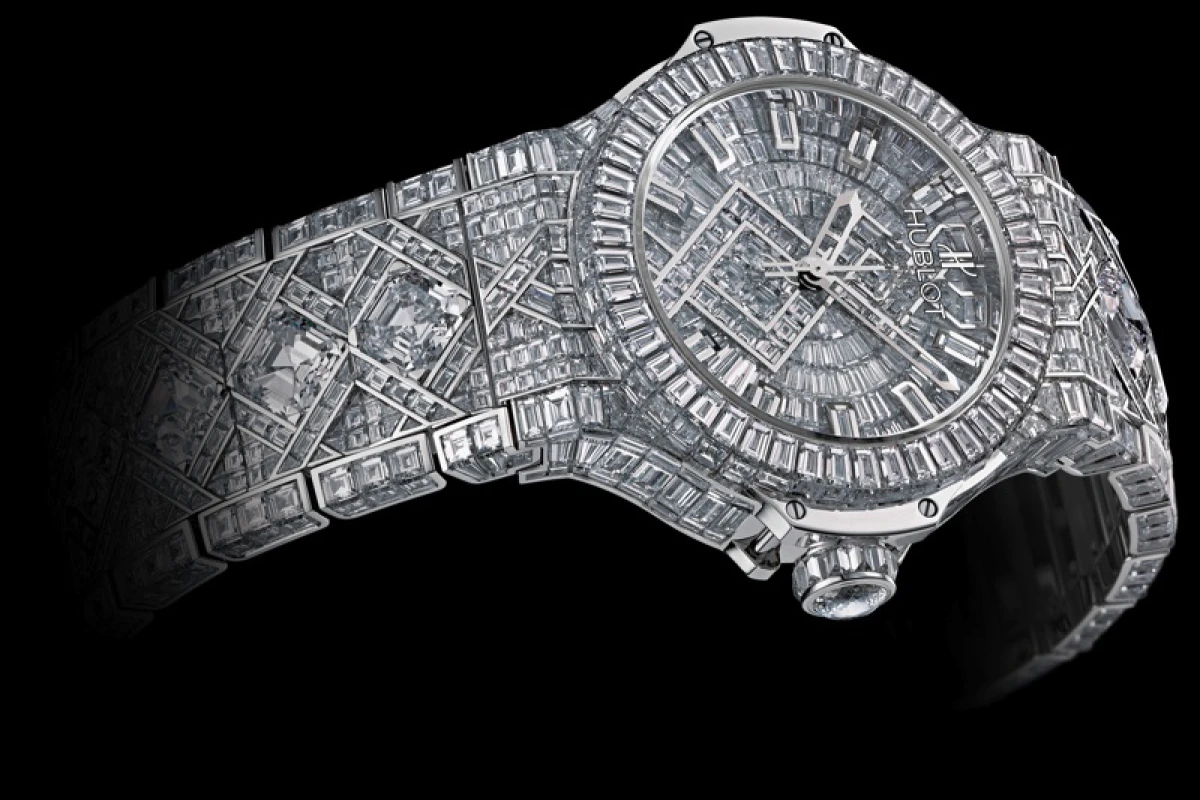 Hublot's US$5 million Big Bang diamond-encrusted watch