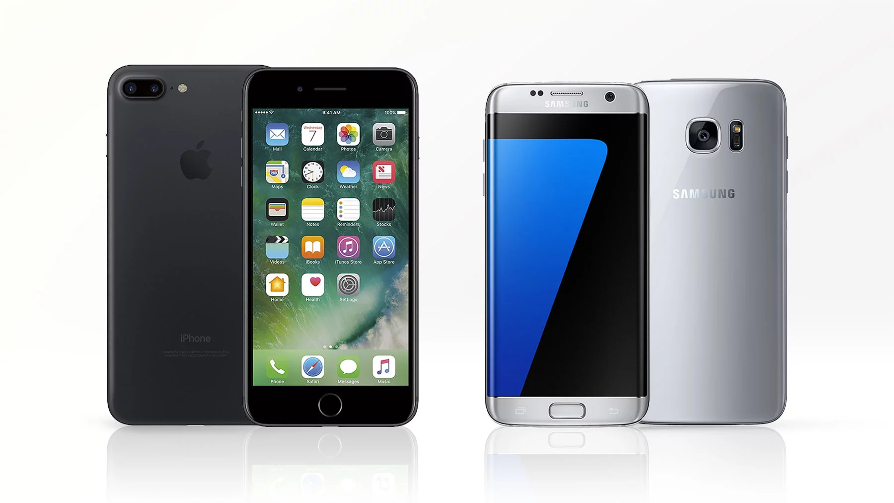 Comparing the iPhone 7 Plus and the Samsung Galaxy S7 edge
