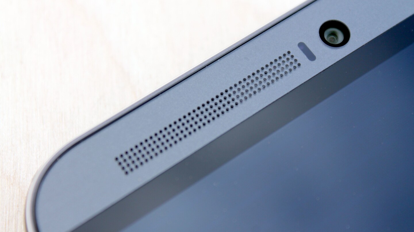 The One's front-facing BoomSound speakers are the best in the business