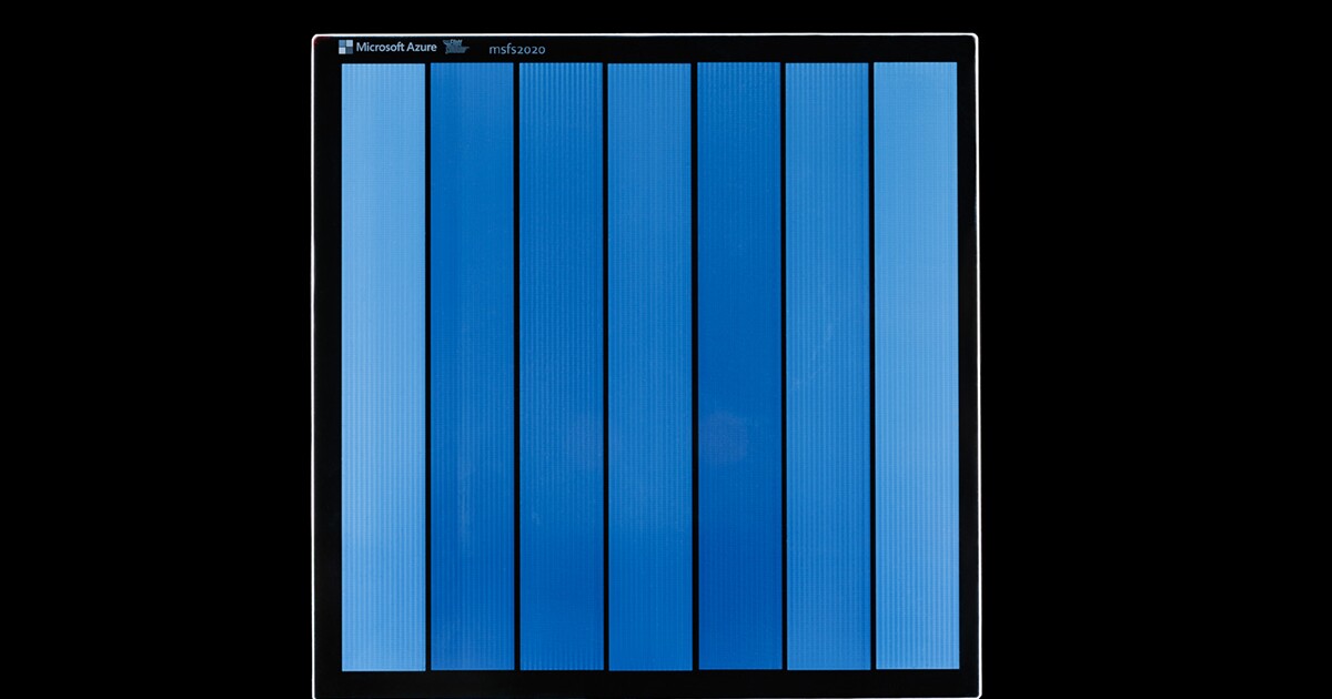 Microsoft Demonstrates Borosilicate Glass Data Storage