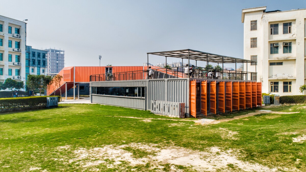 Café Infinity is located in the grounds of the ITS Dental College, Greater Noida, Uttar Pradesh, India