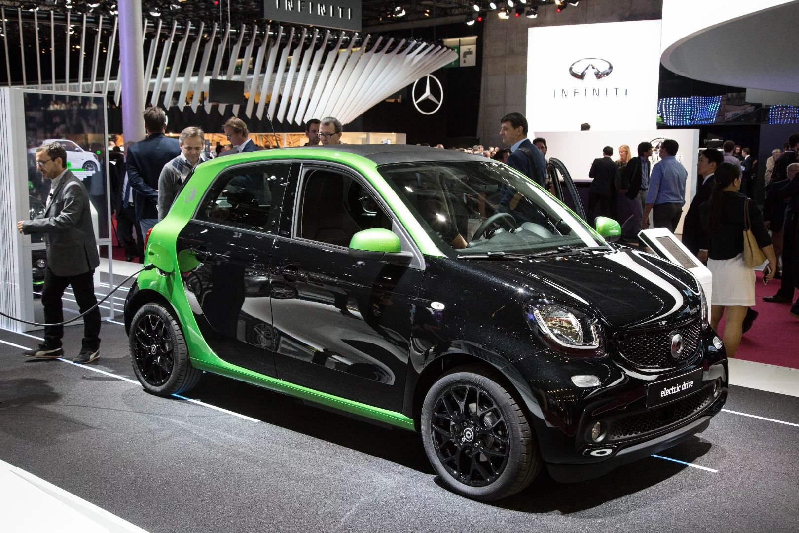 The Smart ED comes in two-door and four-door variants