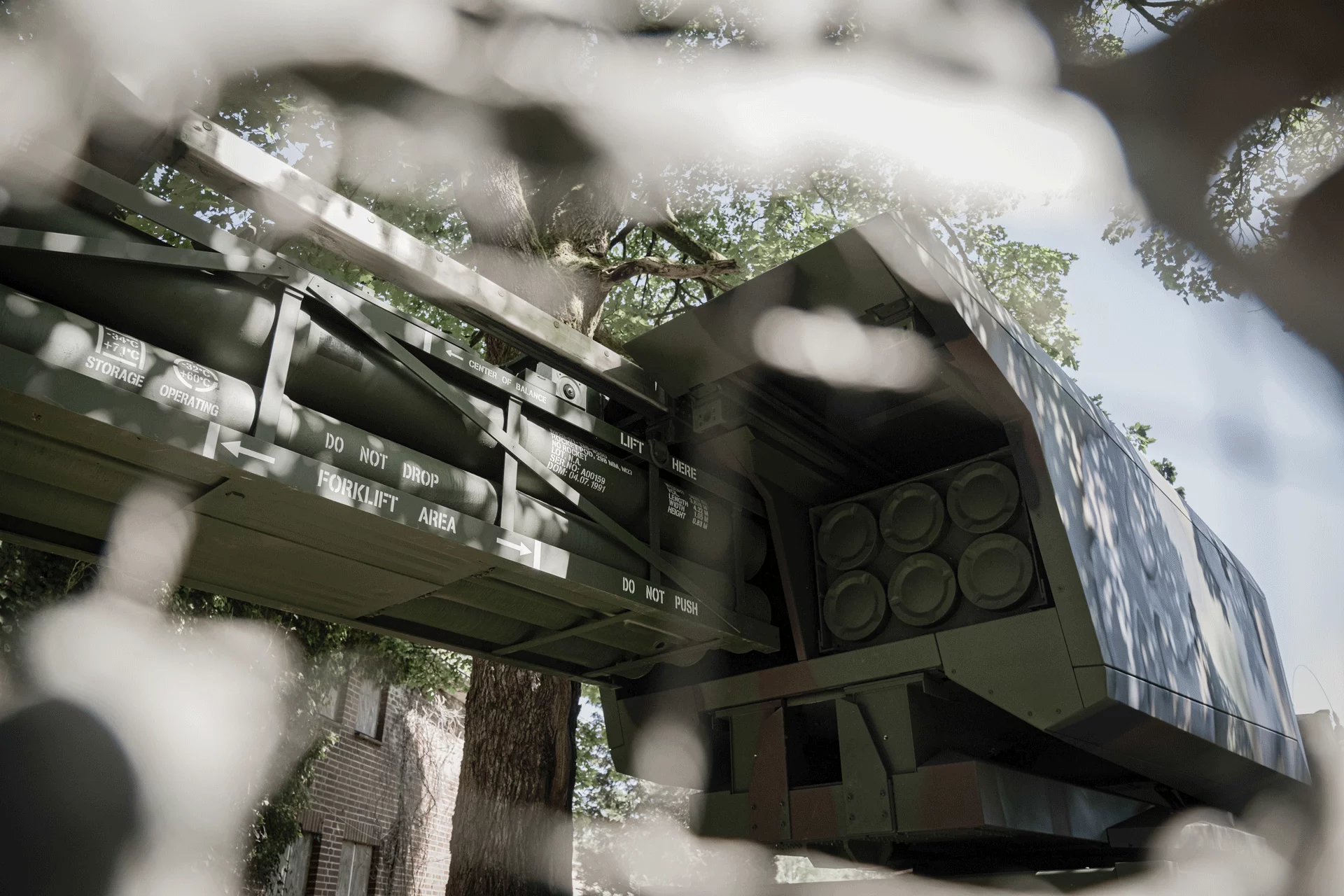 GMARS loading a missile canister