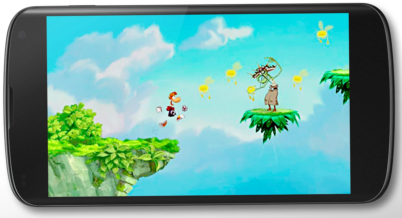 Rayman Jungle Run is a splendid auto-running platformer