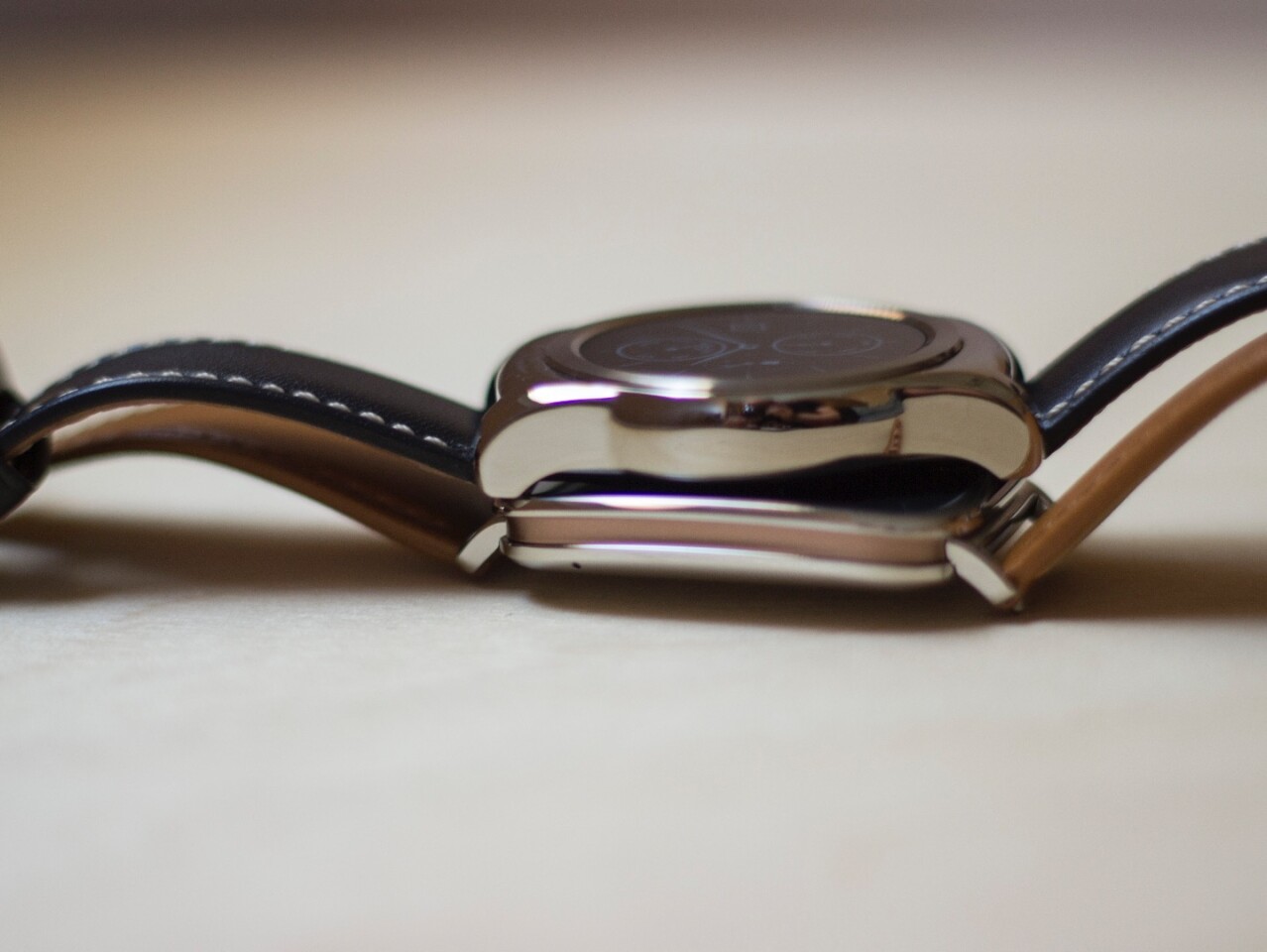 The LG Watch Urbane is 16 percent thicker than the ZenWatch