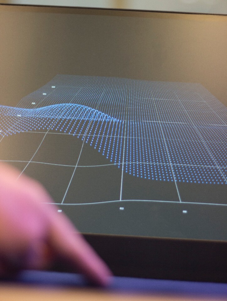 Touching the future?