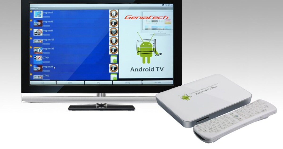 Geniatech unveils Android-embedded set-top system for HDTV