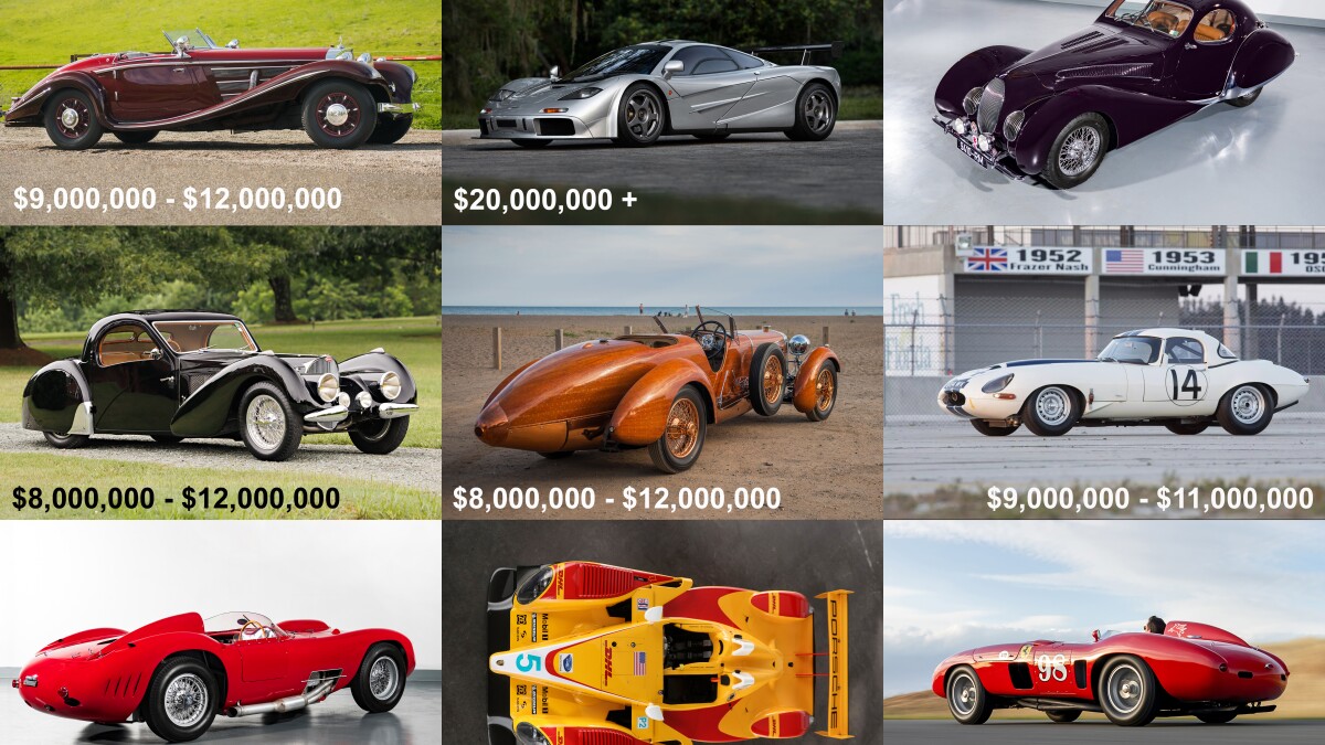 Top 50 most expensive cars ever sold at auction - Magneto