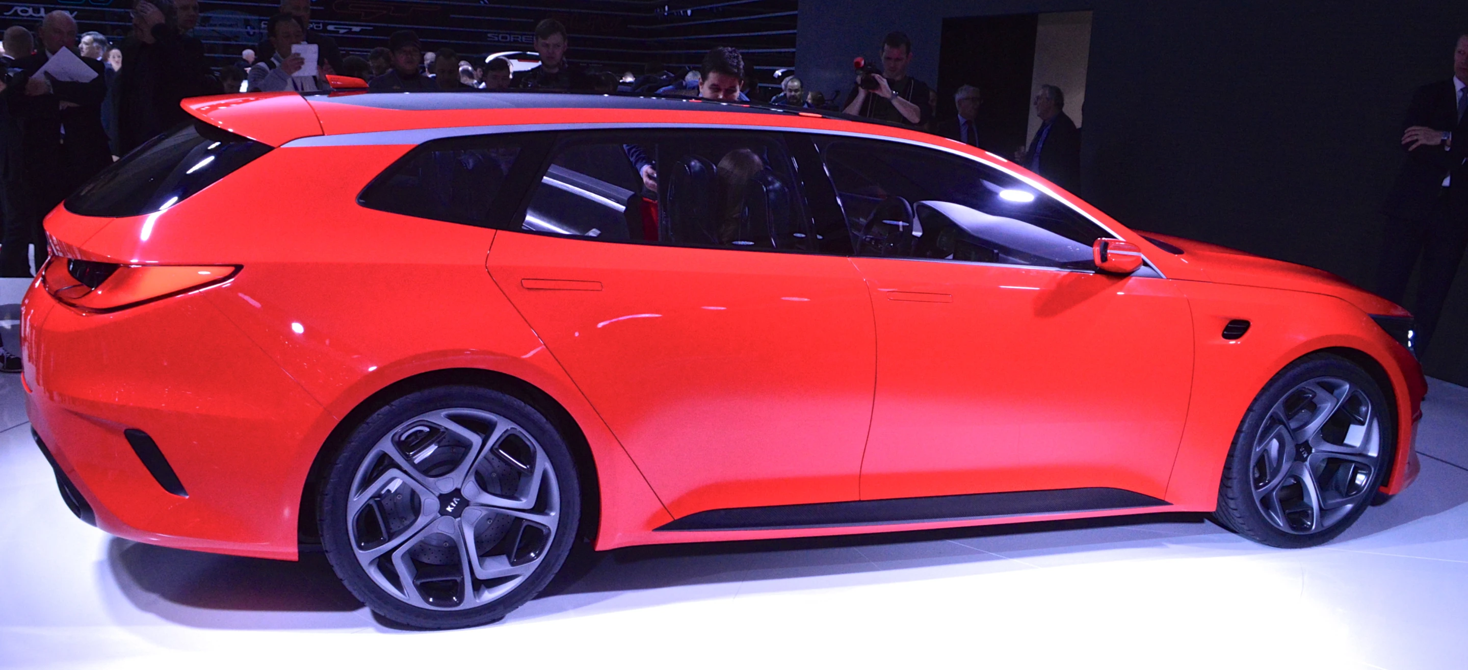 Kia reveals the Sportspace concept on the first media day of the Geneva show (Photo: C.C. Weiss/Gizmag)