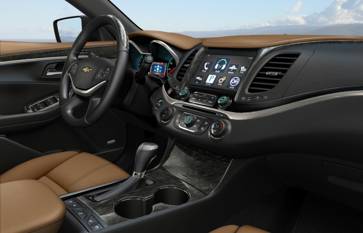 The 8-inch screen of the 2014 Impala (Image: General Motors)