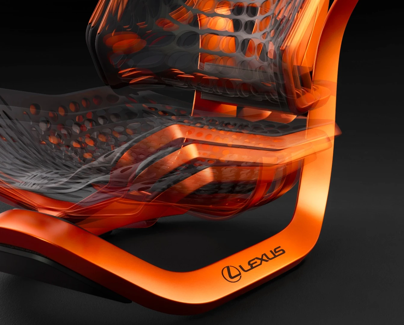 The Kinetic Seat is designed to keep the driver comfortable and focused on the road