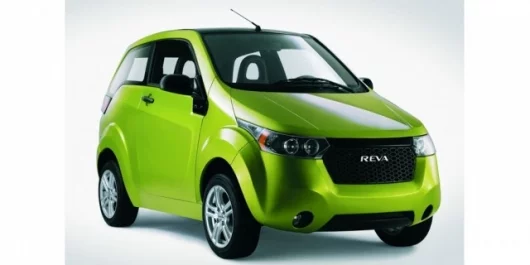The REVA NXG - a sporty two-seater with targa roof - is being showcased at IAA