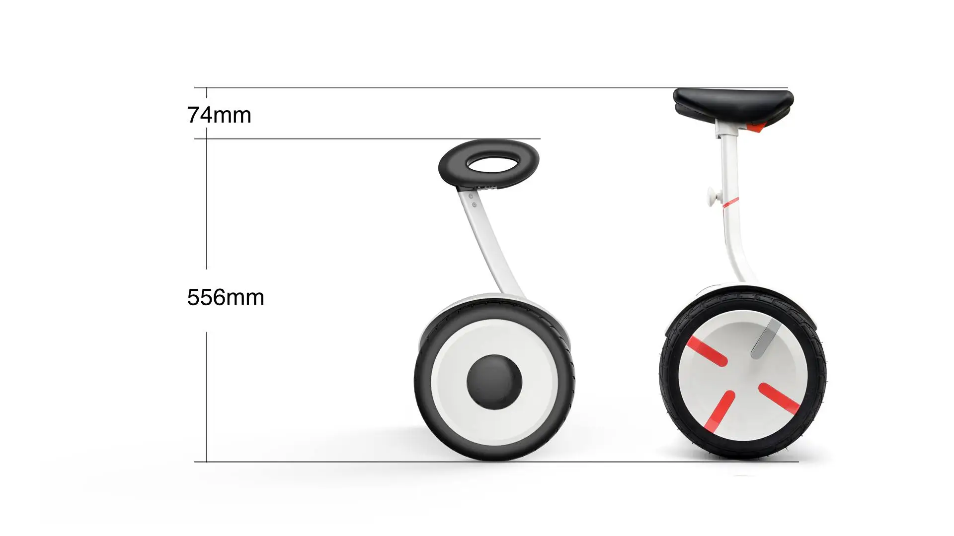 The Segway miniLITE compared to the larger miniPRO