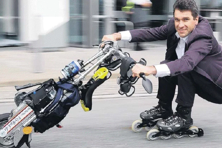 The FlyRad motorized electric unicycle