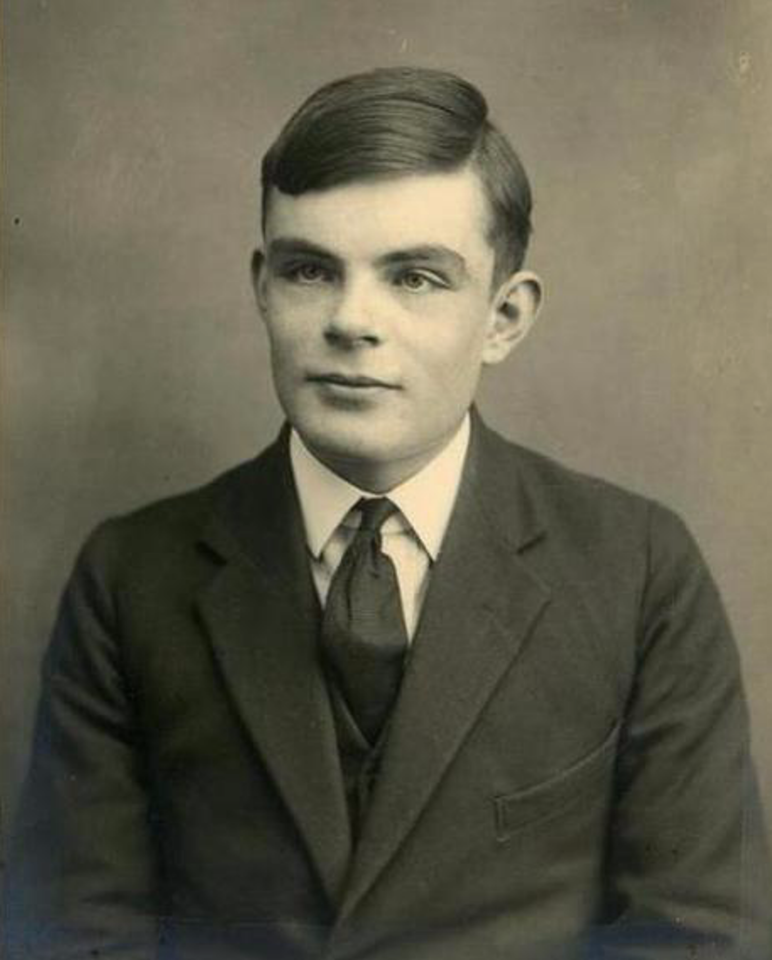 Alan Turing (1912-1954) wrote the manuscript during the Second World War after 1942