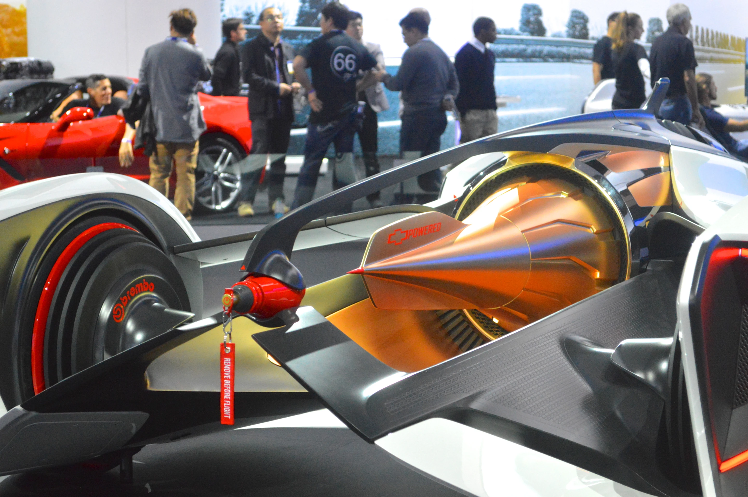 Chevy envisions a 671-kW laser creating shock waves that develop 900 hp of thrust (Photo: C.C. Weiss/Gizmag)