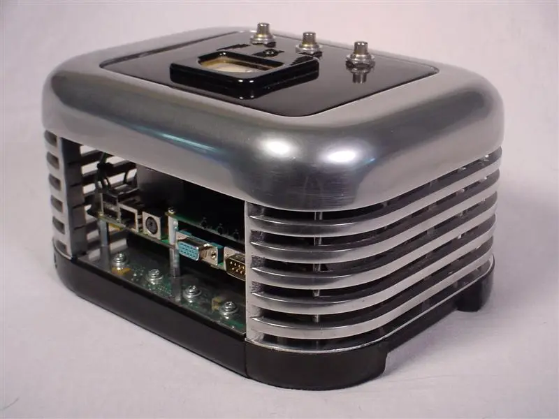 The rear of the DECOmputer
