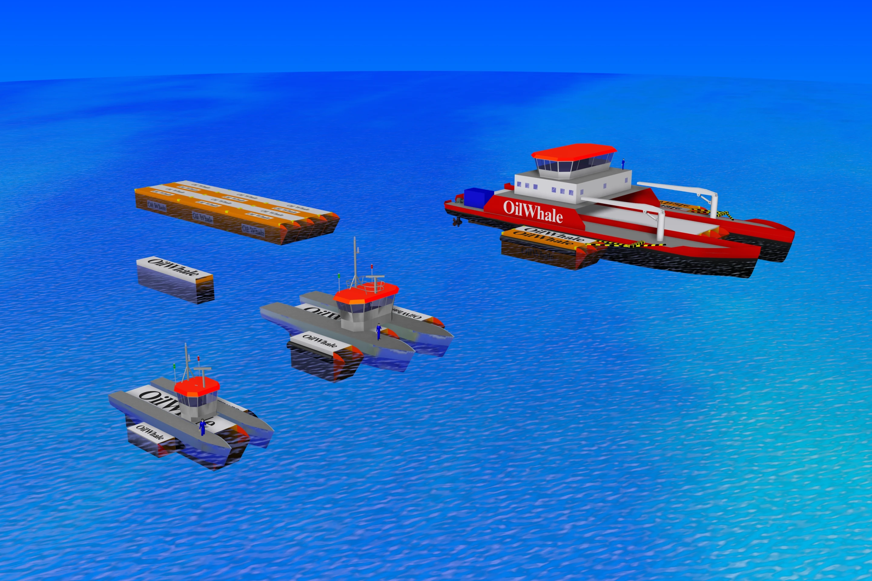 An assortment of OilWhale modules and vessels (Image: OilWhale)