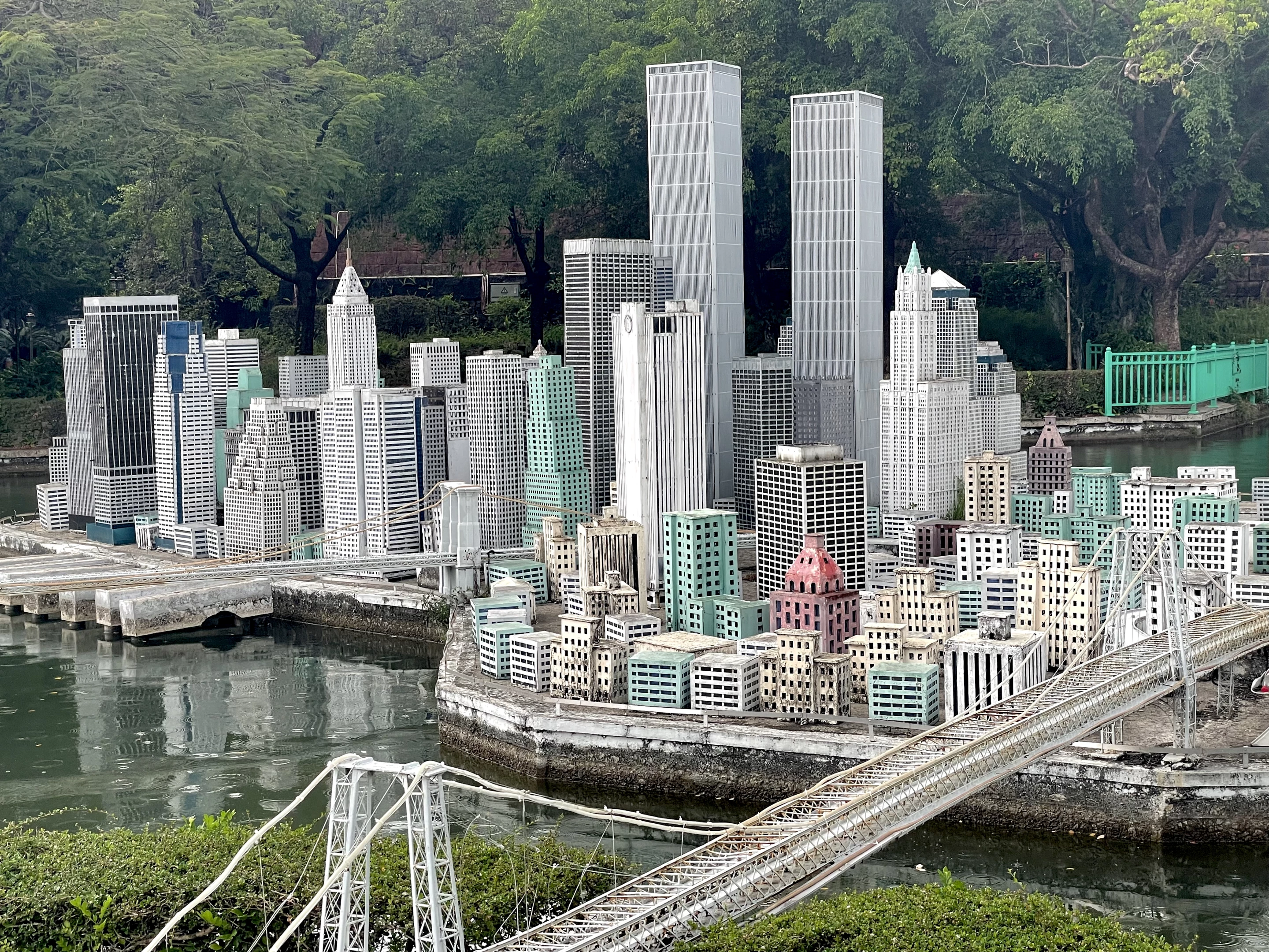 An iconic skyline frozen in time