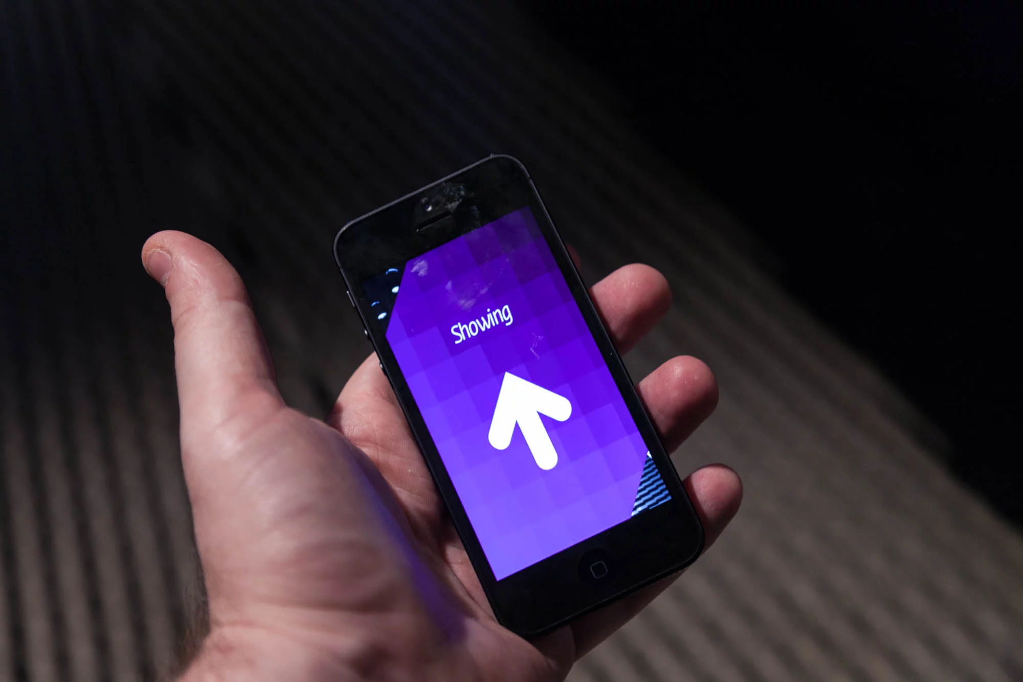 iPhone app helps you locate your room (Photo: Loz Blain/gizmag.com)