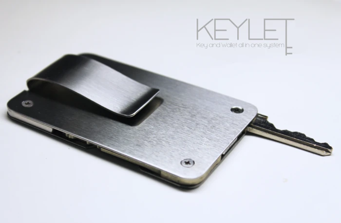 The KeyLet is a key and a wallet in one device