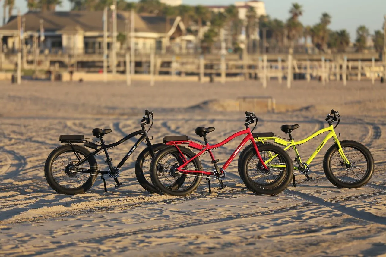 The Trail Tracker is available in matte black, gloss black, red or yellow